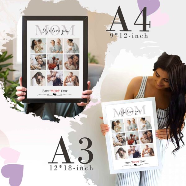 Giftway Birthday Gift for Mother, We Love You Mom, Personalized Gifts for Mom