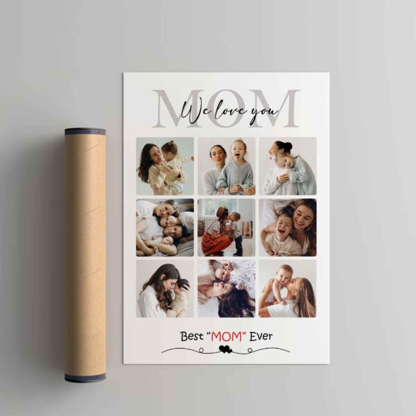 Giftway Birthday Gift for Mother, We Love You Mom, Personalized Gifts for Mom