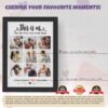 Giftway Custom Family Photo Frame, This Is Us, Marriage Gifts Items, Husband and Wife -A4/8x11