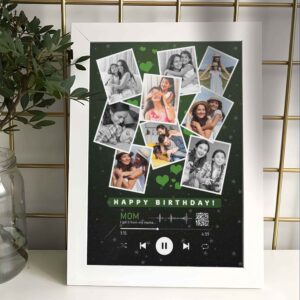 Giftway Customized Photo Frame, I Got it From My Mama, Creative Gifts for Mother, Spotify Photo Frame