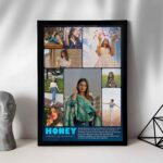 Giftway Honey Birthday collage Photo Frame, Gift Idea for Girlfriend Birthday, Wife Birthday Gift
