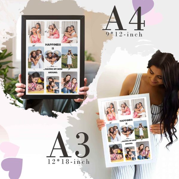 Giftway Personalised Gift, Happiness Is Having My Mom Around, Gift for Mother