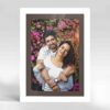 Giftway Personalized HDR Oil Art Painting Gifts for Friends, Family & Couples | Unique Gifts for BF, Newlyweds, & Anniversaries | Customised Friends Frame