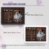 Giftway To My Dad, Customized Photo Frame, Memorable Gift for Father's Birthday, Photo Frame Table Décor