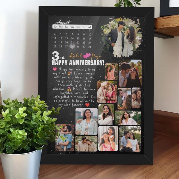 Giftway Latest Calendar Anniversary Gift, Gifts for bf, Couples gift, Girlfriend, Husband, Wife
