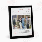 Giftway Personalised My Favorite Person | Google Search Frame 5 Custom Photos & Text Perfect Gift – 5x7 Inches World Best Dad Photo Mom Gifts for Parents Birthday, Anniversary, Wedding Gift, Home Decor - Happiness Customised Sister Anniversary Friend Birthday Idea Boyfriend Text- Girls Girl Unique In Love with Stand Aniversary gift, Small Fifts Men Newly Married Couple