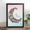 Giftway Moon with Star Collage Frame | Custom Black Moon Shape Frame | Perfect Gift for Weddings | Marriage Functions, Anniversary, or Husband’s Birthday | Unique Wedding Gift for Newly Married Couples