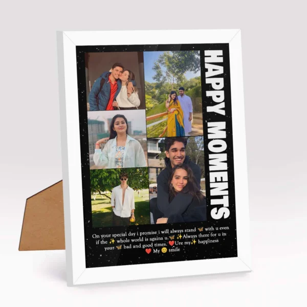 Giftway Personalised Mini Frame – Smart Keepsake valentine gift for boyfriend, colleague farewell gift