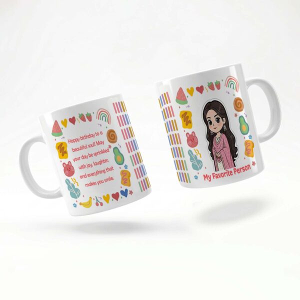 Giftway Avatar HBD+Calendar, Personalized Mug, Personalized Photo Mug, Coffee Mug, Birthday Gift - 1Pc