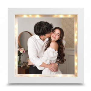 Giftway Personalised Single Photo Frame with LED Lights, Graduation Gift, Birthday Gift, Anniversary Gift